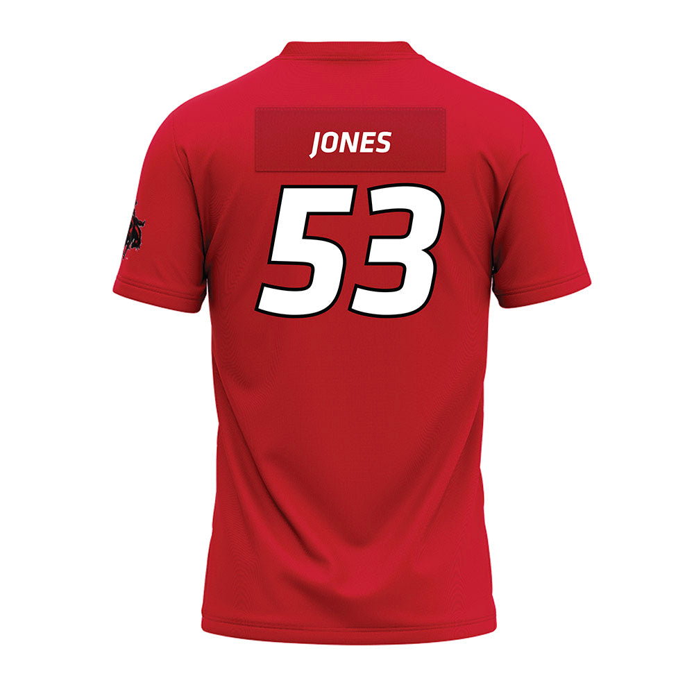 NWOSU - NCAA Football : Peyton Jones - Red Premium Football Jersey-1