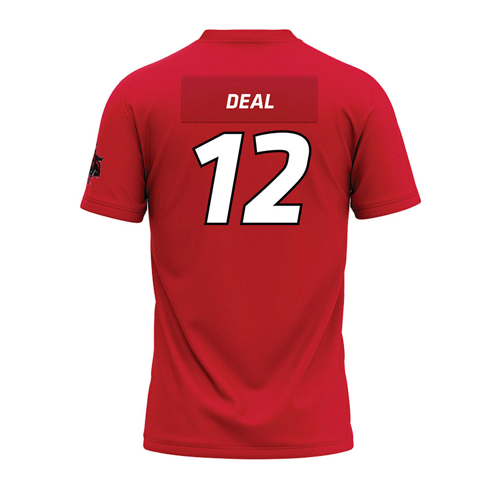 NWOSU - NCAA Football : Caleb Deal - Red Premium Football Jersey-1