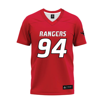 NWOSU - NCAA Football : Ezedrick Flenoid - Red Premium Football Jersey-0