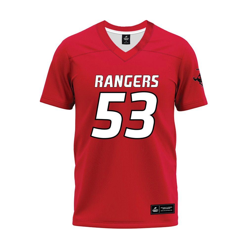 NWOSU - NCAA Football : Peyton Jones - Red Premium Football Jersey-0