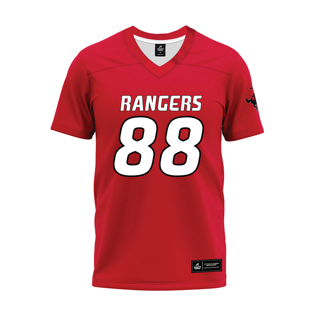 NWOSU - NCAA Football : Wardy Joubert - Red Premium Football Jersey-0