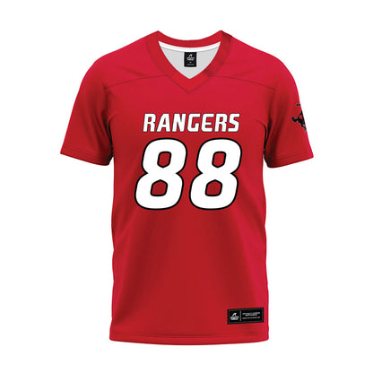 NWOSU - NCAA Football : Wardy Joubert - Red Premium Football Jersey-0