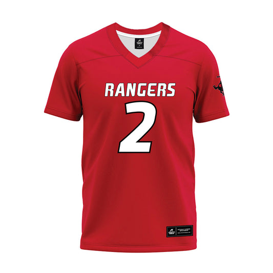 NWOSU - NCAA Football : Jemelh Chambers - Red Premium Football Jersey-0