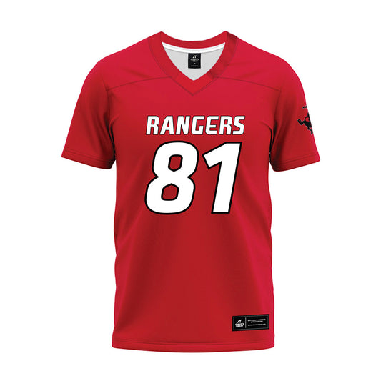 NWOSU - NCAA Football : Kane Hendricks - Red Premium Football Jersey-0