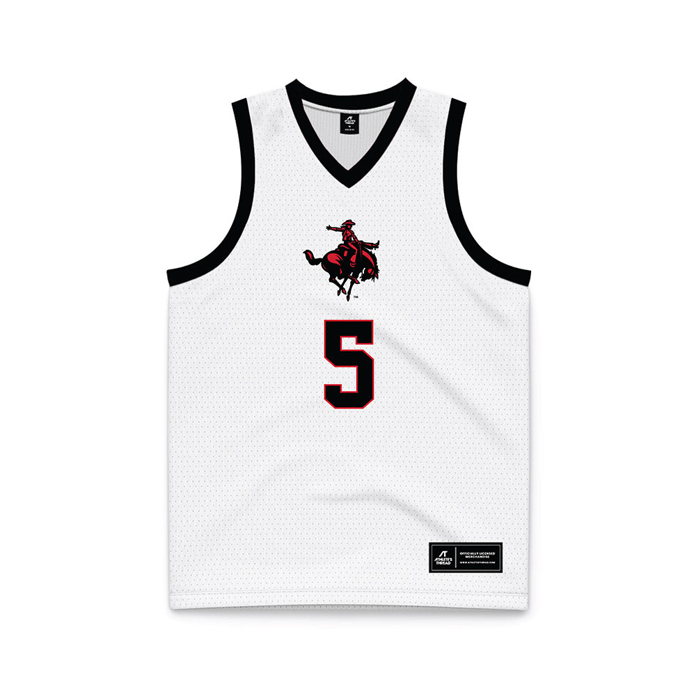 NWOSU - NCAA Women's Basketball : Mattie Rich - White Basketball Jersey-0