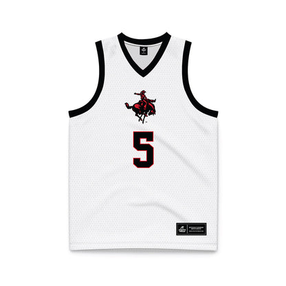 NWOSU - NCAA Women's Basketball : Mattie Rich - White Basketball Jersey-0