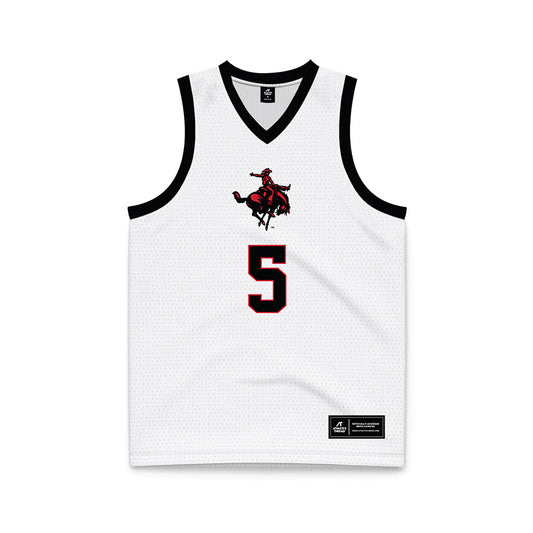 NWOSU - NCAA Women's Basketball : Mattie Rich - White Basketball Jersey-0