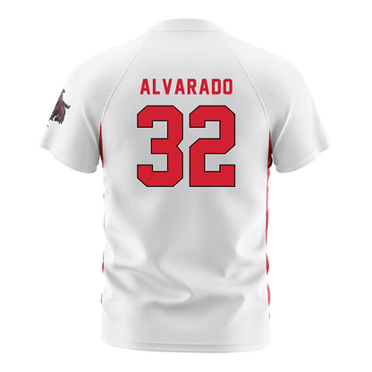 NWOSU - NCAA Women's Soccer : Jazelle Alvarado - White Soccer Jersey-1
