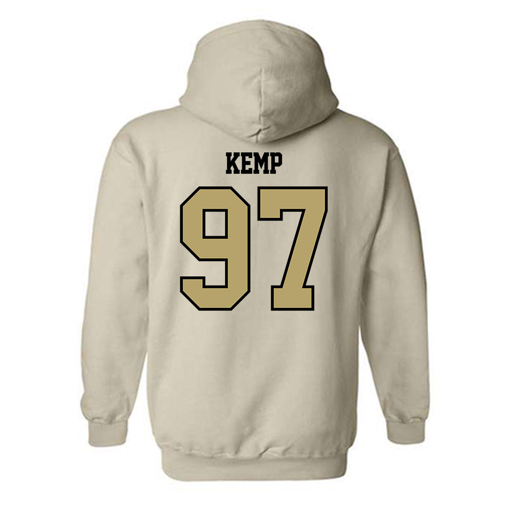 Lindenwood - NCAA Football : Jamison Kemp - Classic Shersey Hooded Sweatshirt-1