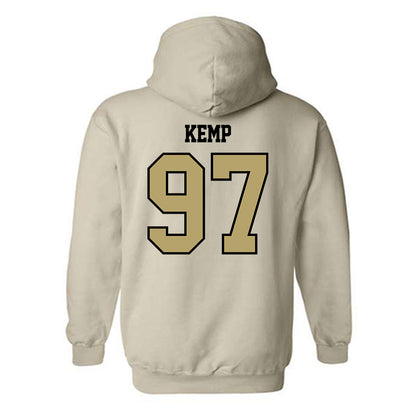 Lindenwood - NCAA Football : Jamison Kemp - Classic Shersey Hooded Sweatshirt-1