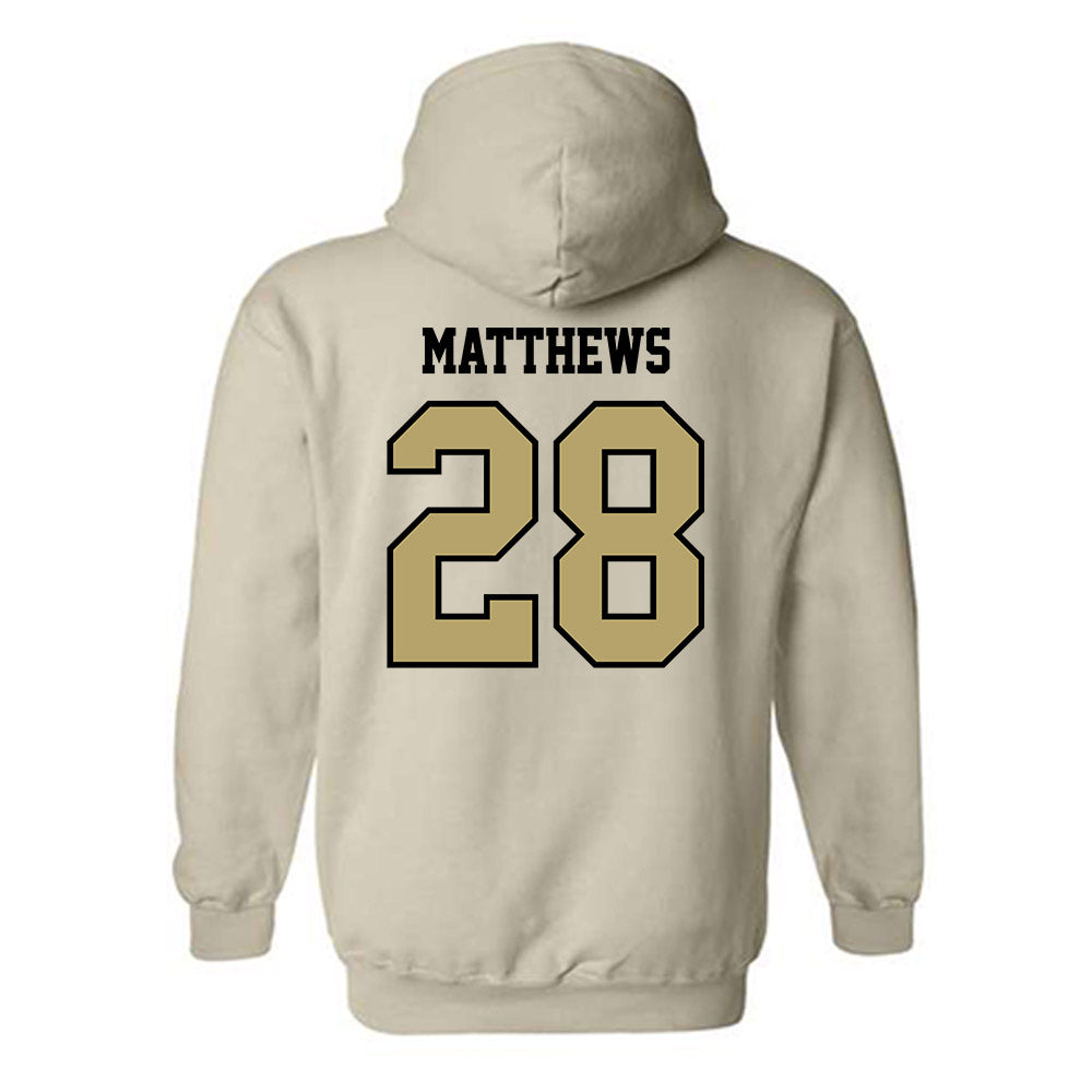 Lindenwood - NCAA Men's Soccer : Jordan Matthews - Classic Shersey Hooded Sweatshirt-1