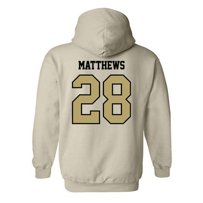 Lindenwood - NCAA Men's Soccer : Jordan Matthews - Classic Shersey Hooded Sweatshirt-1