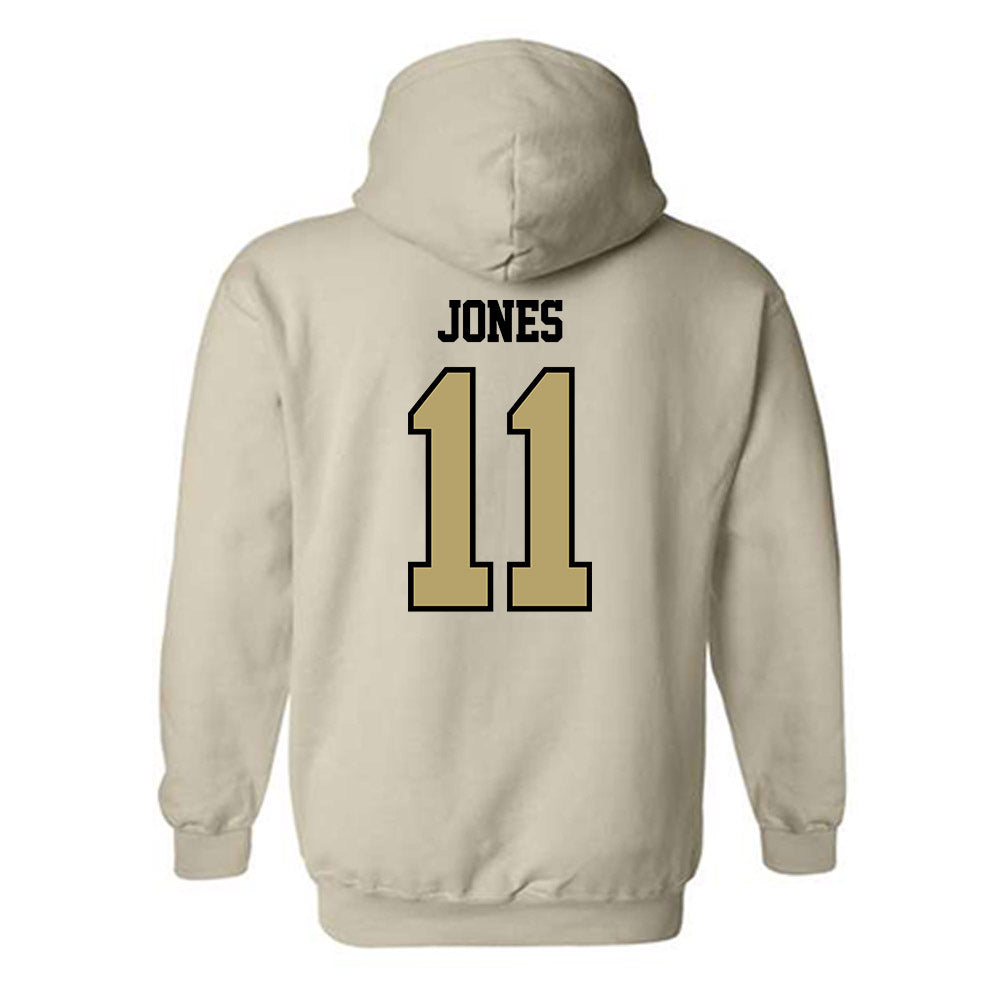 Lindenwood - NCAA Football : Caelum Jones - Classic Shersey Hooded Sweatshirt-1