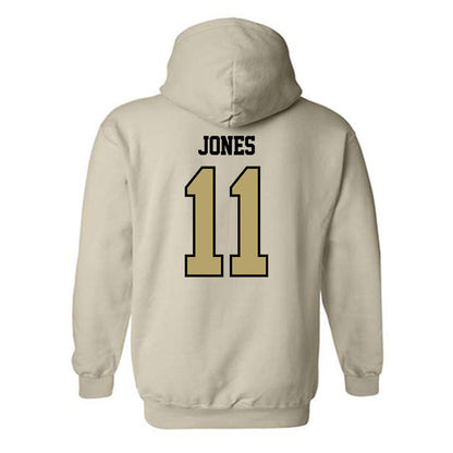 Lindenwood - NCAA Football : Caelum Jones - Classic Shersey Hooded Sweatshirt-1