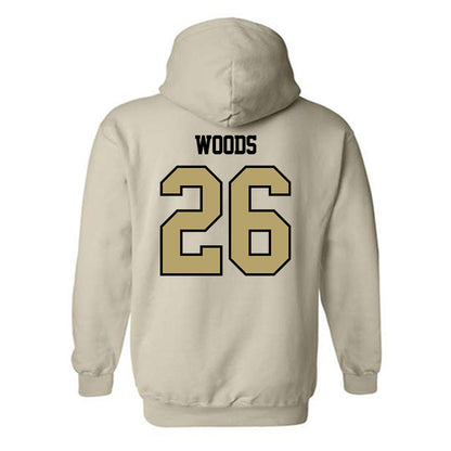 Lindenwood - NCAA Football : LaRevious Woods - Classic Shersey Hooded Sweatshirt-1