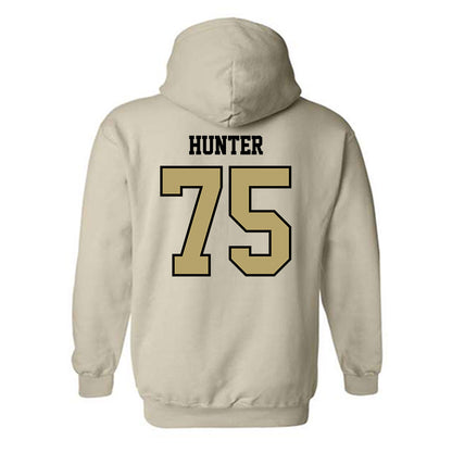 Lindenwood - NCAA Football : Logan Hunter - Classic Shersey Hooded Sweatshirt-1