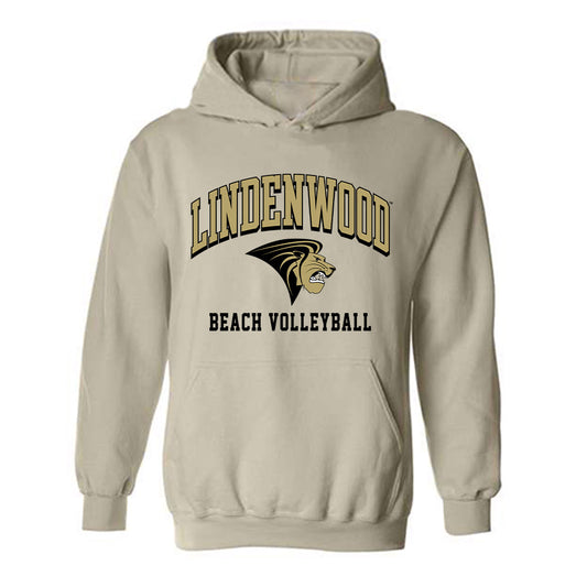 Lindenwood - NCAA Beach Volleyball : abby jacobs - Classic Shersey Hooded Sweatshirt-0