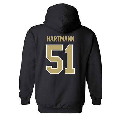 Lindenwood - NCAA Football : Brogan Hartmann - Classic Shersey Hooded Sweatshirt-1