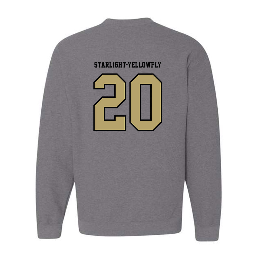Lindenwood - NCAA Women's Ice Hockey : Tatem Starlight-Yellowfly - Classic Shersey Crewneck Sweatshirt-1