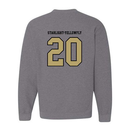 Lindenwood - NCAA Women's Ice Hockey : Tatem Starlight-Yellowfly - Classic Shersey Crewneck Sweatshirt-1