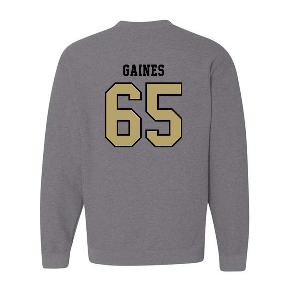 Lindenwood - NCAA Football : Gabe Gaines - Classic Shersey Crewneck Sweatshirt-1