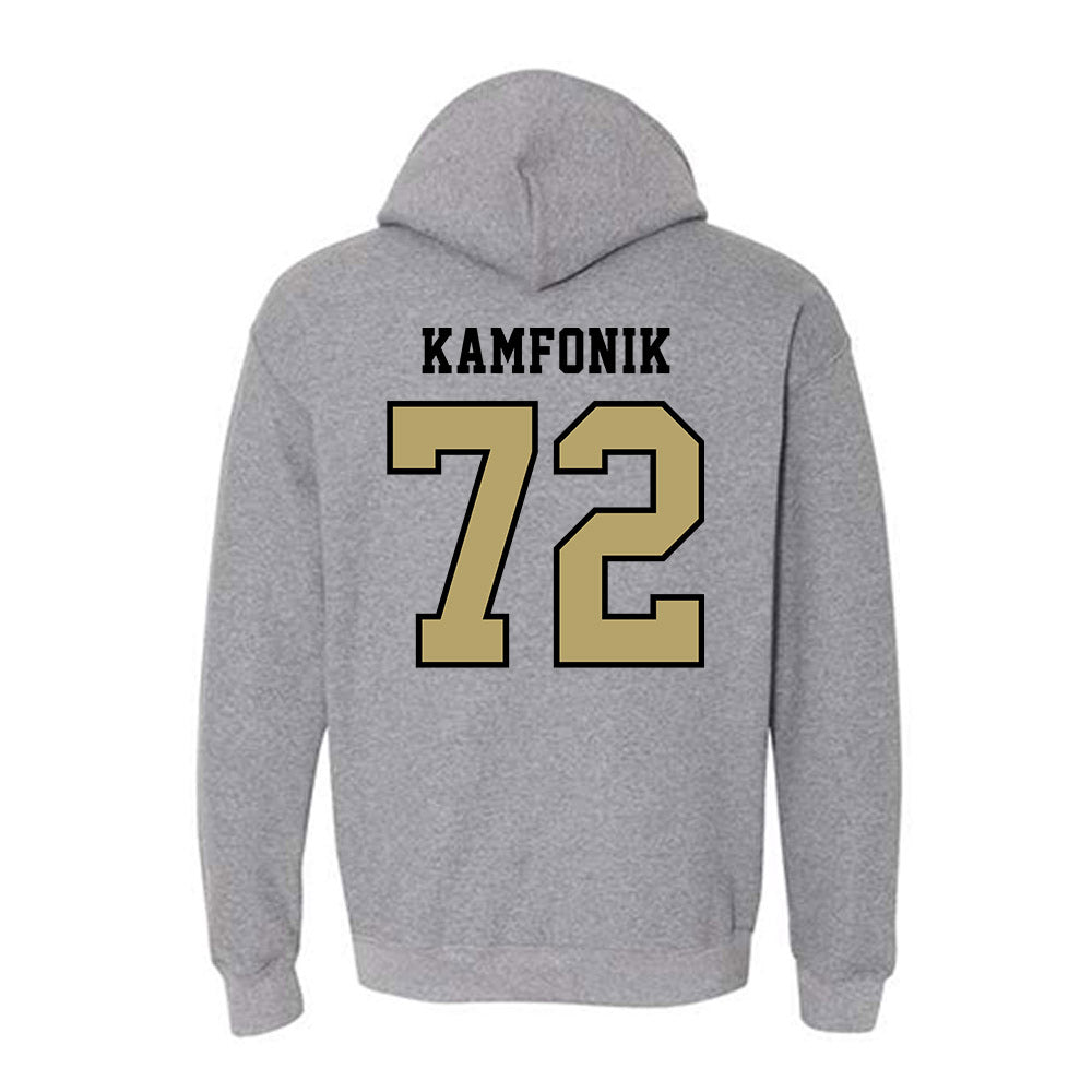 Lindenwood - NCAA Football : Cody Kamfonik - Classic Shersey Hooded Sweatshirt-1