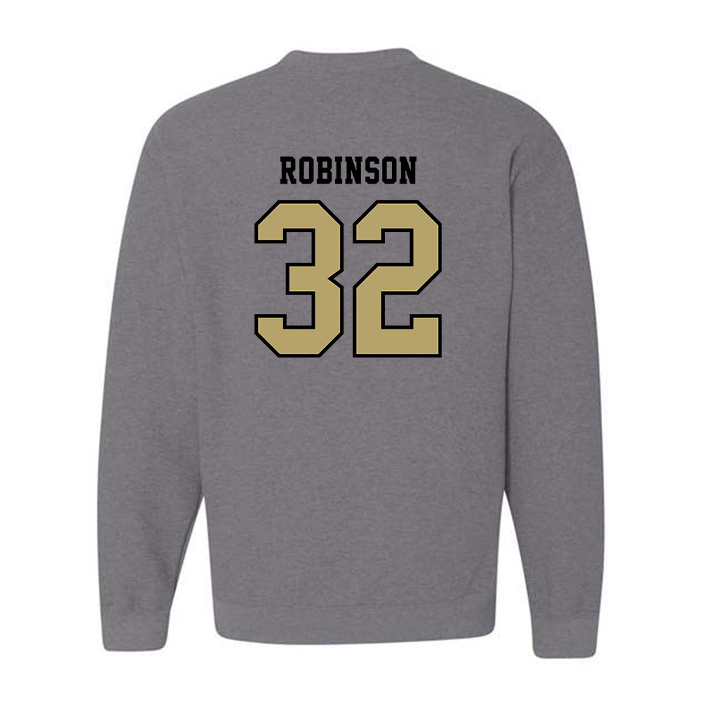 Lindenwood - NCAA Football : Legend Robinson - Classic Shersey Crewneck Sweatshirt-1