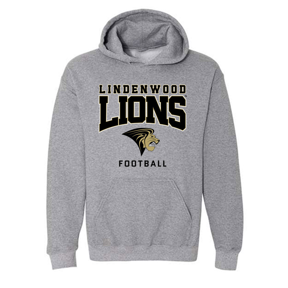 Lindenwood - NCAA Football : Tajay Passmore - Classic Shersey Hooded Sweatshirt-0