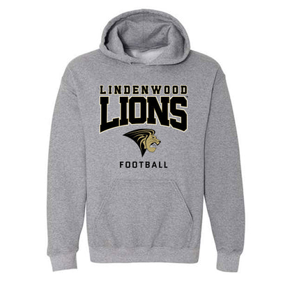 Lindenwood - NCAA Football : Tajay Passmore - Classic Shersey Hooded Sweatshirt-0