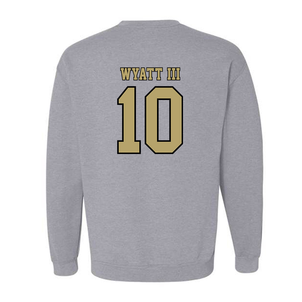 Lindenwood - NCAA Football : Jacques Wyatt III - Classic Shersey Crewneck Sweatshirt-1