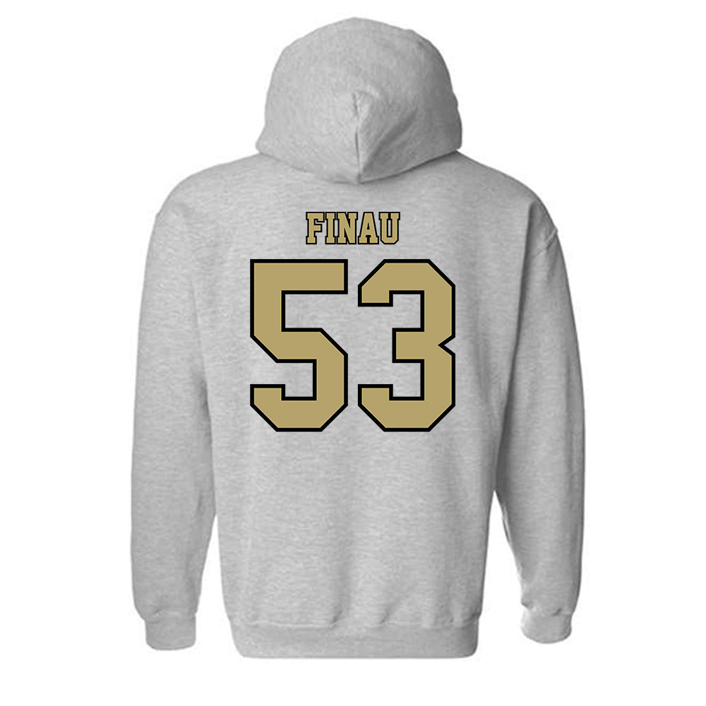 Lindenwood - NCAA Football : Maika Finau - Classic Shersey Hooded Sweatshirt-1