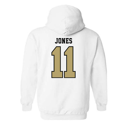 Lindenwood - NCAA Football : Caelum Jones - Classic Shersey Hooded Sweatshirt-1