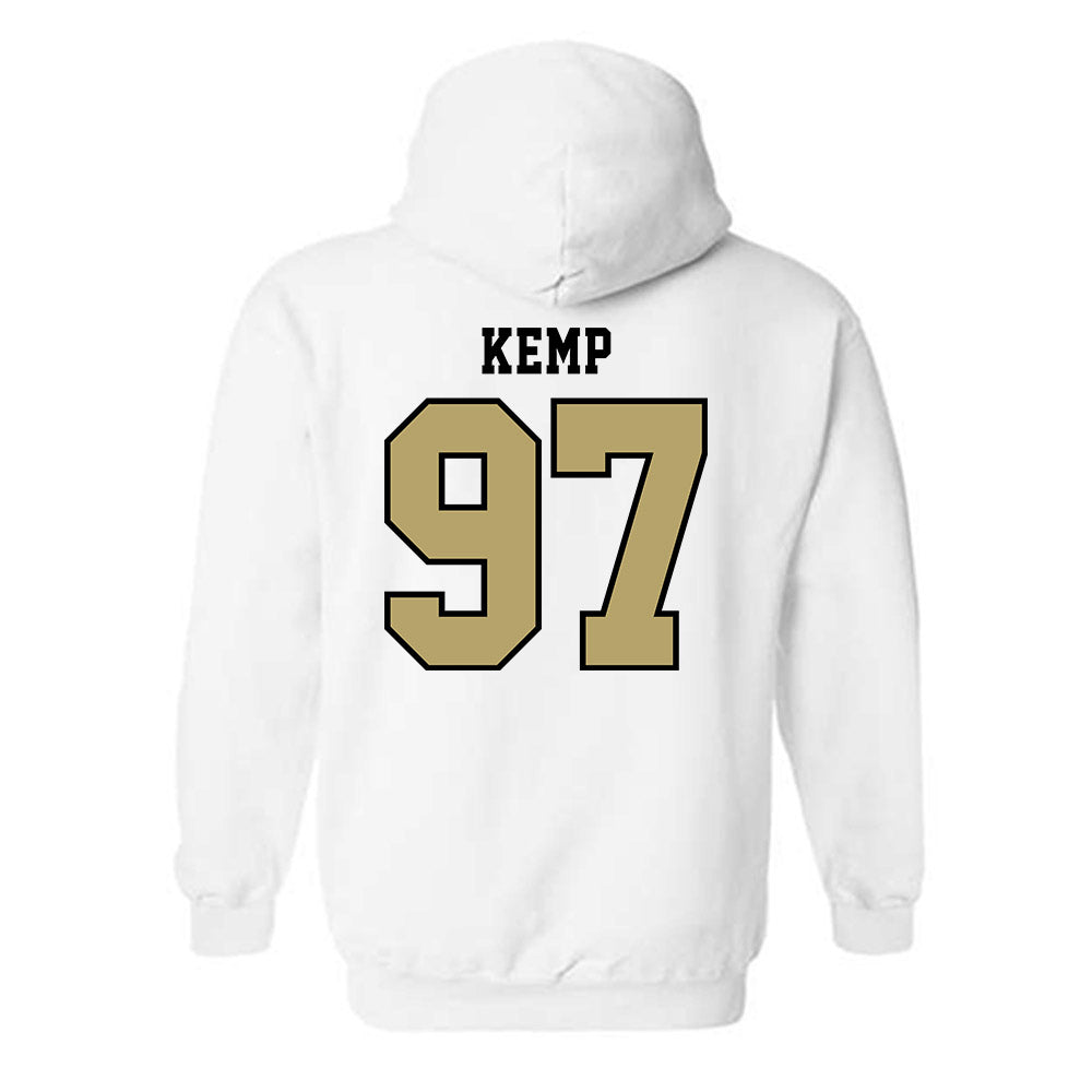 Lindenwood - NCAA Football : Jamison Kemp - Classic Shersey Hooded Sweatshirt-1