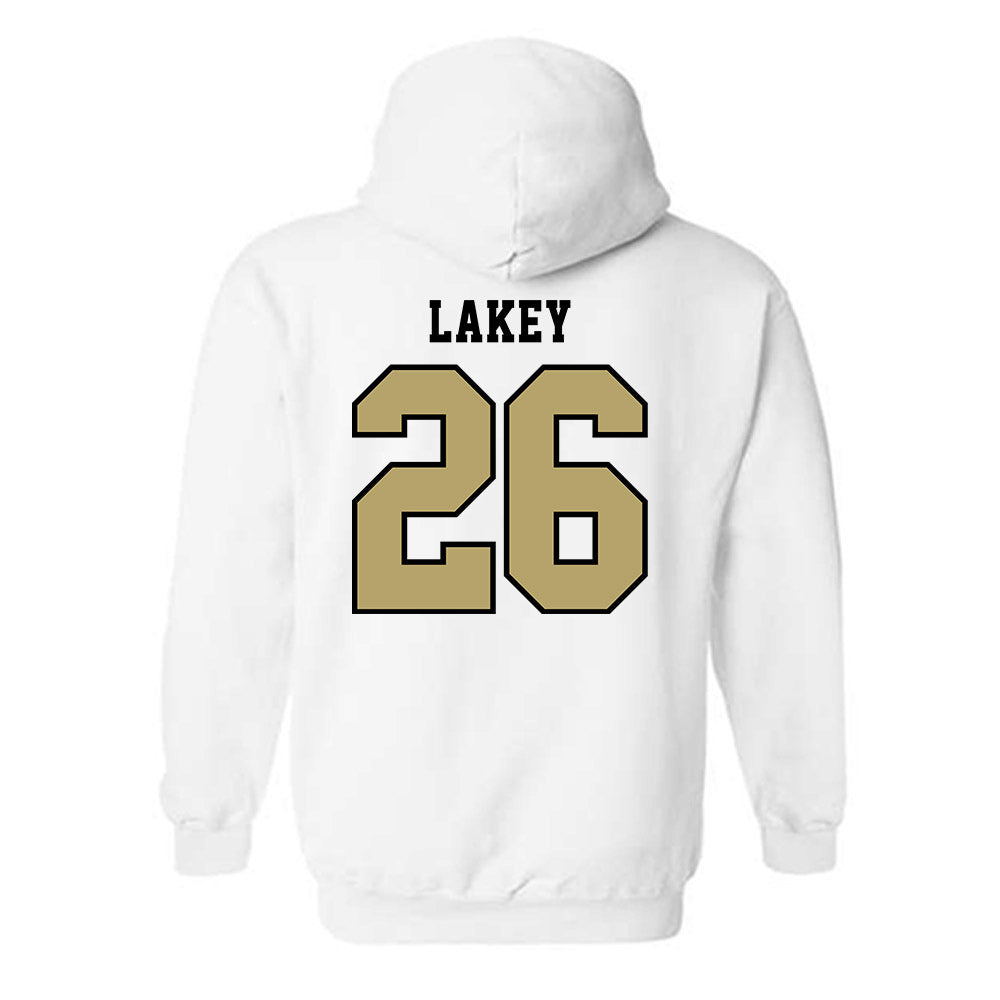 Lindenwood - NCAA Football : River Lakey - Classic Shersey Hooded Sweatshirt-1