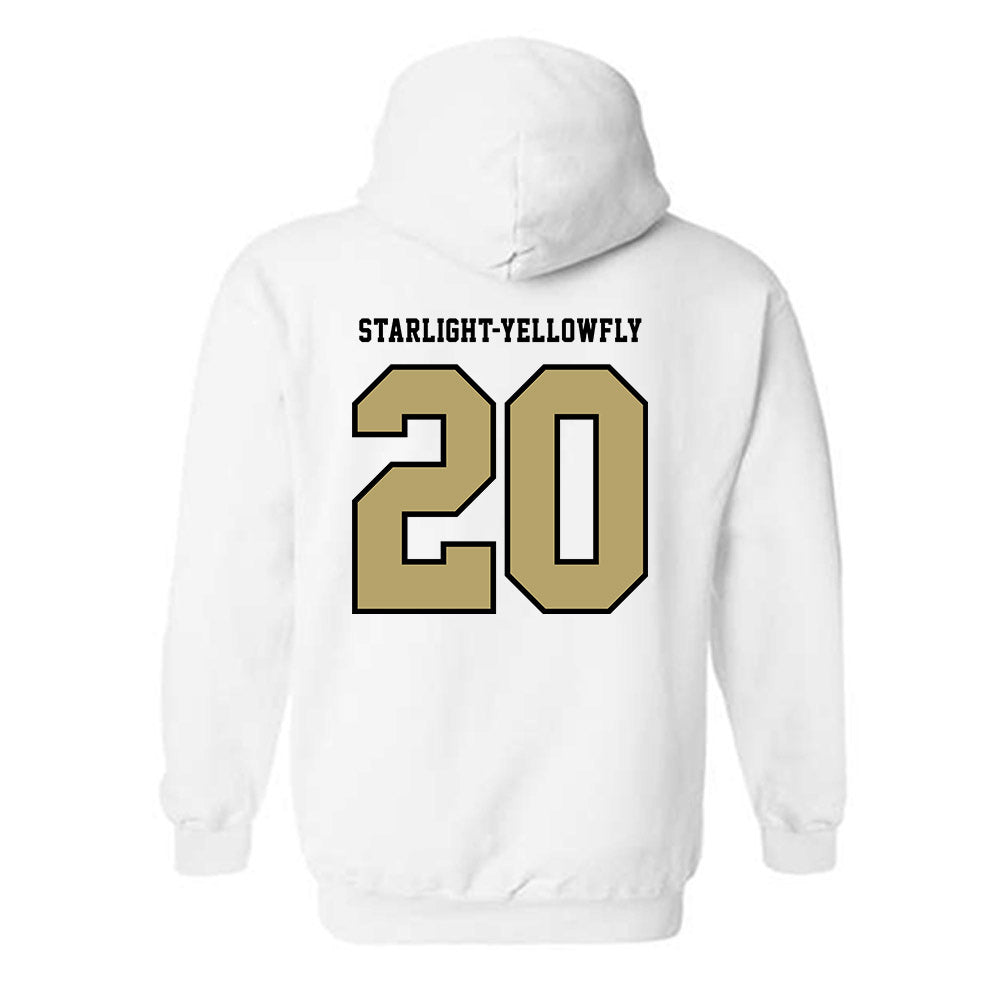 Lindenwood - NCAA Women's Ice Hockey : Tatem Starlight-Yellowfly - Classic Shersey Hooded Sweatshirt-1