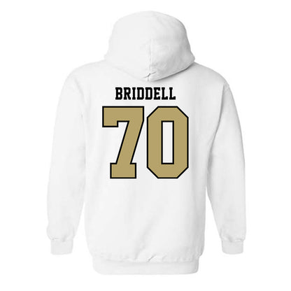 Lindenwood - NCAA Football : Carter Briddell - Classic Shersey Hooded Sweatshirt-1