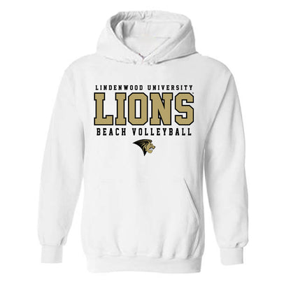 Lindenwood - NCAA Beach Volleyball : abby jacobs - Classic Shersey Hooded Sweatshirt-0