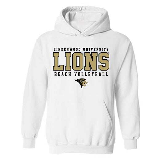 Lindenwood - NCAA Beach Volleyball : abby jacobs - Classic Shersey Hooded Sweatshirt-0