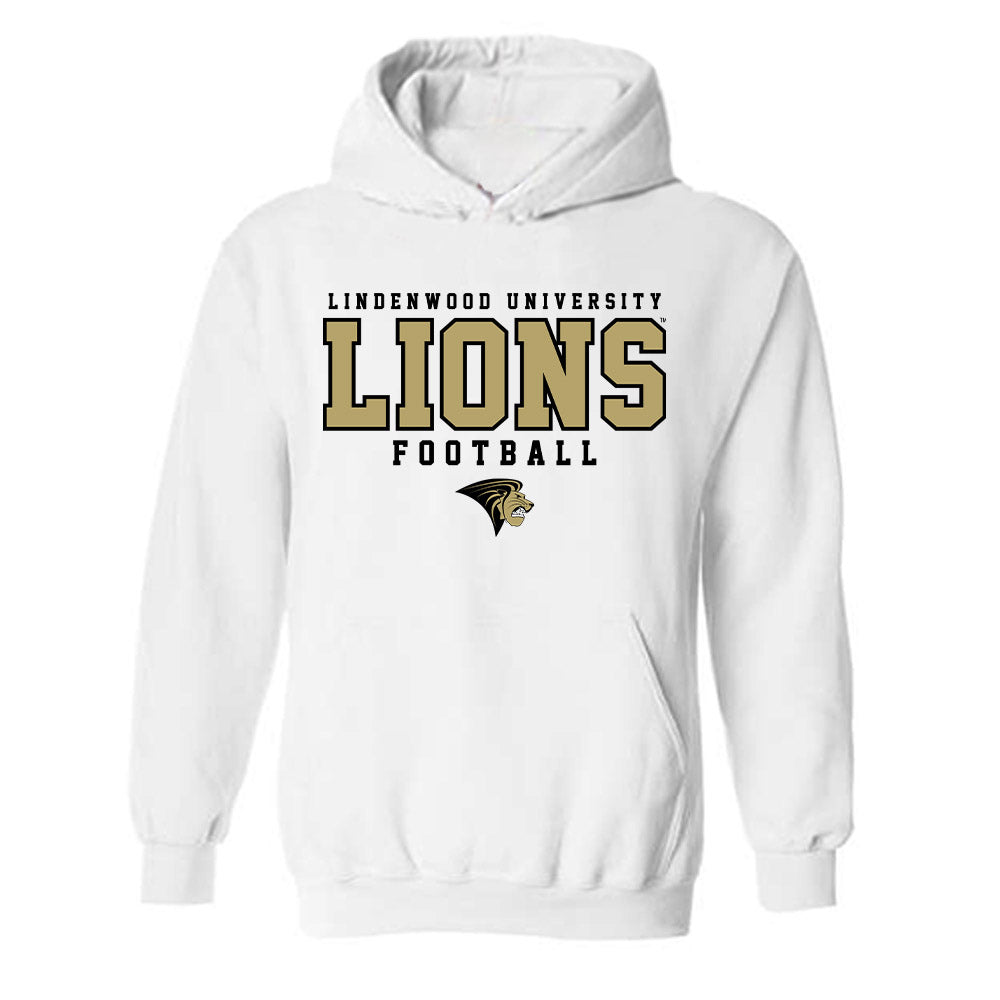Lindenwood - NCAA Football : Bryce Giesler - Classic Shersey Hooded Sweatshirt-0
