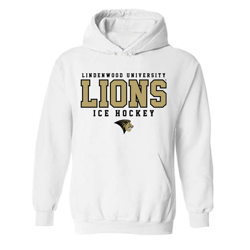 Lindenwood - NCAA Women's Ice Hockey : Tatem Starlight-Yellowfly - Classic Shersey Hooded Sweatshirt-0