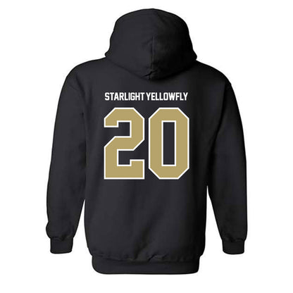 Lindenwood - NCAA Women's Ice Hockey : Tatem Starlight-Yellowfly - Classic Shersey Hooded Sweatshirt-1