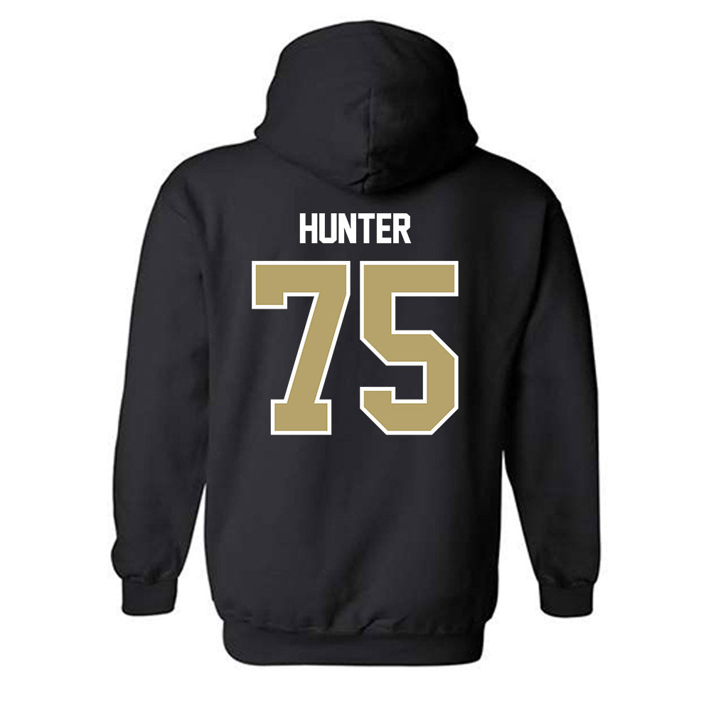 Lindenwood - NCAA Football : Logan Hunter - Classic Shersey Hooded Sweatshirt-1