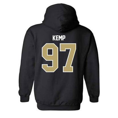 Lindenwood - NCAA Football : Jamison Kemp - Classic Shersey Hooded Sweatshirt-1