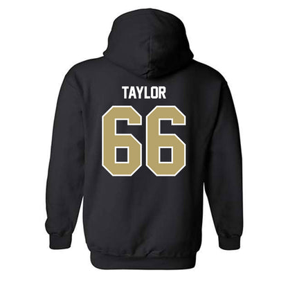 Lindenwood - NCAA Football : Aiden Taylor - Classic Shersey Hooded Sweatshirt-1