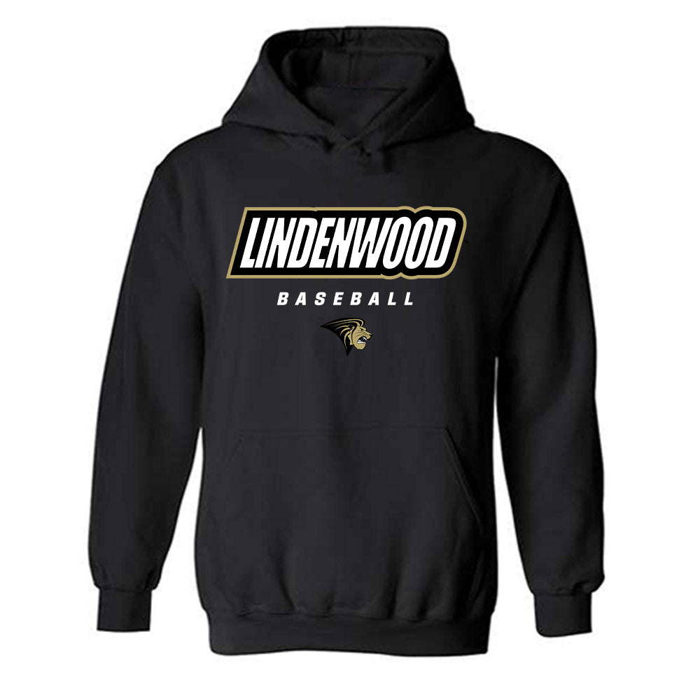 Lindenwood - NCAA Baseball : Tyler Ellis - Classic Shersey Hooded Sweatshirt-0