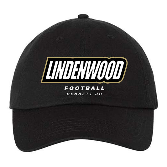Lindenwood - NCAA Football : Cjay Bennett Jr - Dad Hat-0