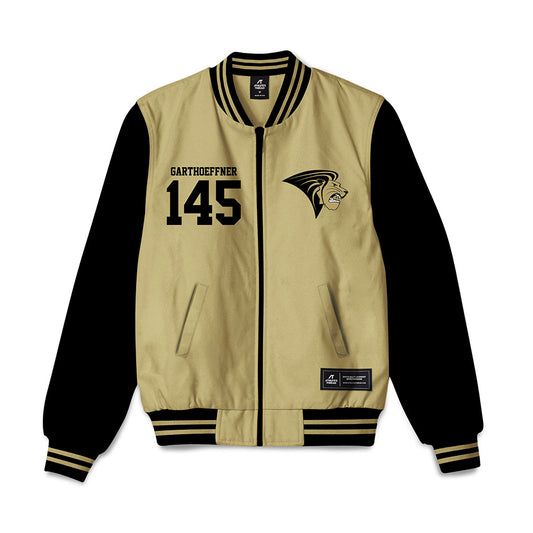 Lindenwood - NCAA Wrestling : Ryan Garthoeffner - Bomber Jacket-0