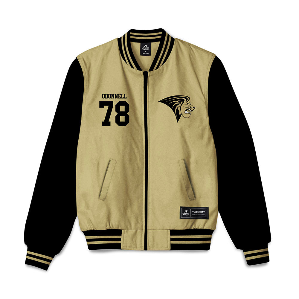 Lindenwood - NCAA Football : Jacob ODonnell - Bomber Jacket-0