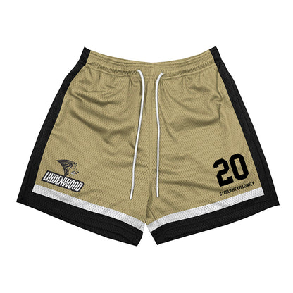 Lindenwood - NCAA Women's Ice Hockey : Tatem Starlight-Yellowfly - Shorts-0