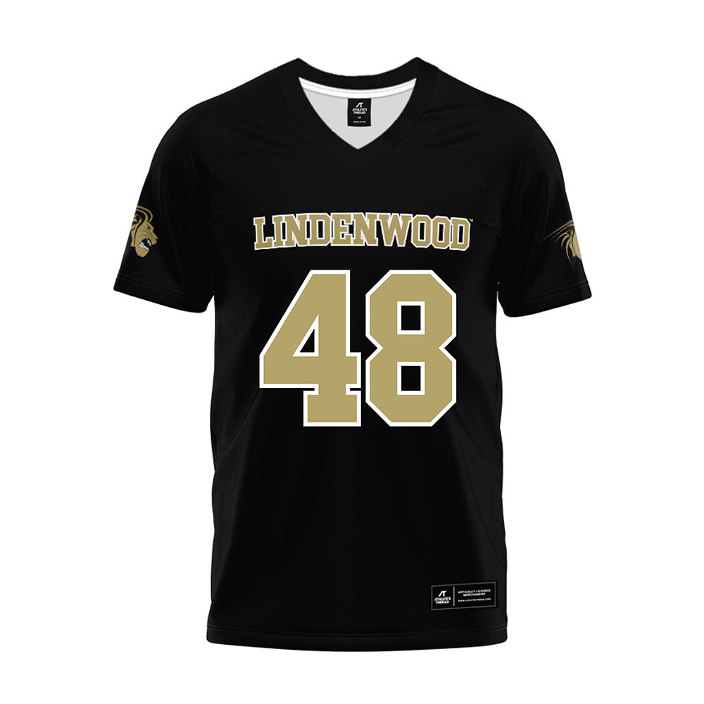 Lindenwood - NCAA Football : Tristan Ginn - Premium Football Jersey-0